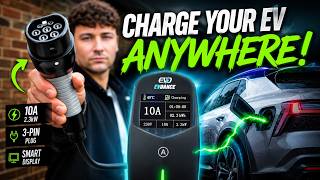 Charge Your EV From a NORMAL Plug! EVDANCE Portable EV Charger Review