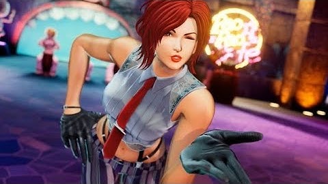 The King Of Fighters XV: Vanessa Punch Out 100% Combo