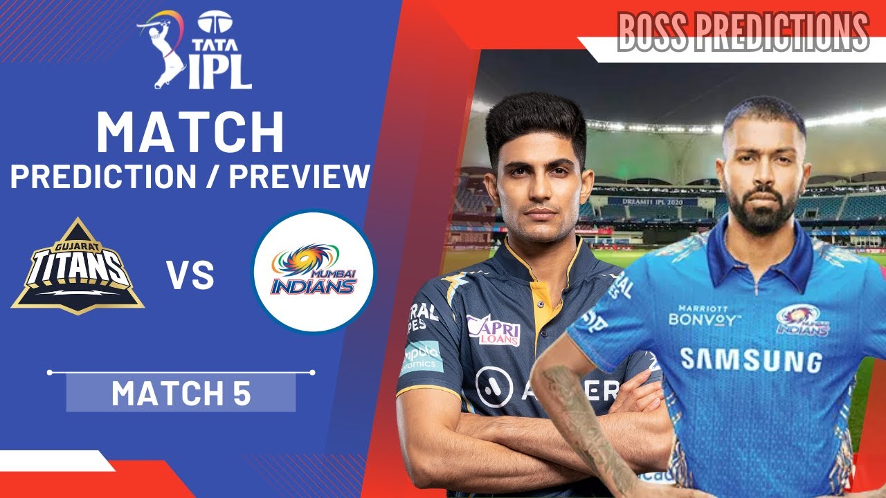 GT vs MI IPL 2024 5th Match Prediction | Preview | Gujarat vs Mumbai 