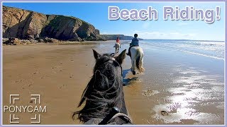 Horse Riding on the Beach! | GoPro