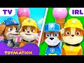 Rubble &amp; Crew Toys Build an Ice Cream Shop! 🍦 | Toymation