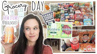 NEW Items @Walmart Grocery Haul! | Early Morning Grocery Pickup | Southern Homemaking