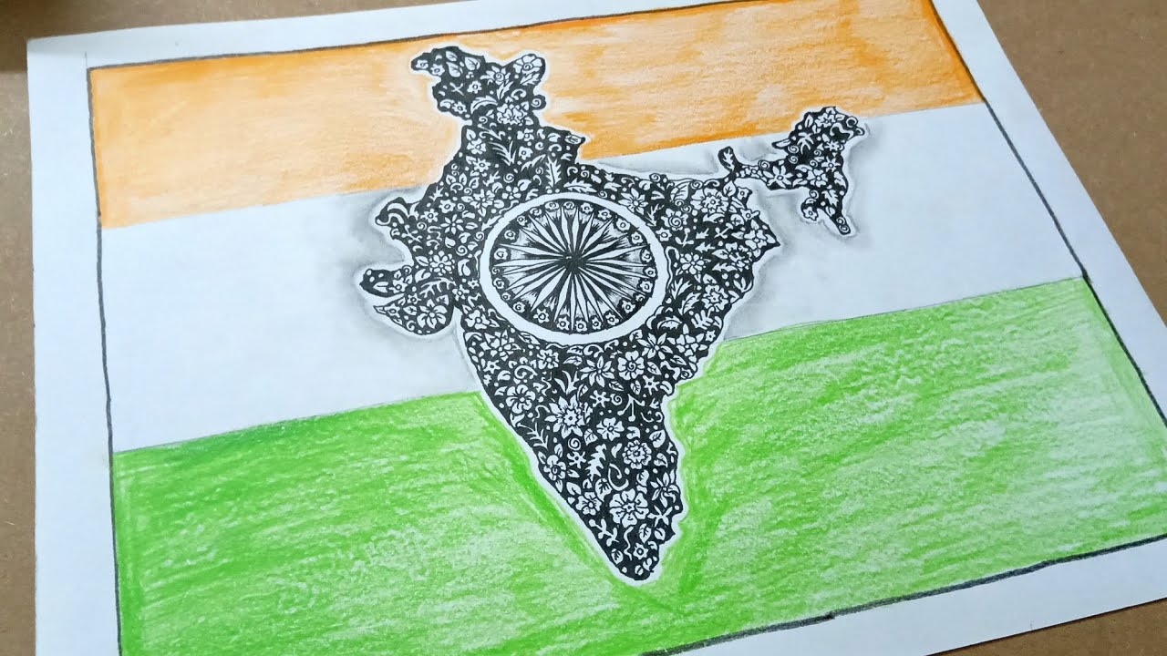 how to draw Independence day | step by step independence day drawing for  beginners | August 15 | In this video you can able to learn how to draw  happy independence day