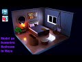 Autodesk maya tutorial  how to model an isometric bedroom