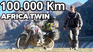 [#236] AFRICA TWIN 100.000 km. lo BUENO lo MALO, MANTENIMIENTO y PROBLEMASVuelta al mundo en moto