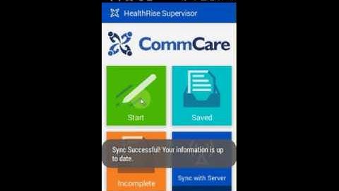 CommCare HealthRise Demo - Phase 1