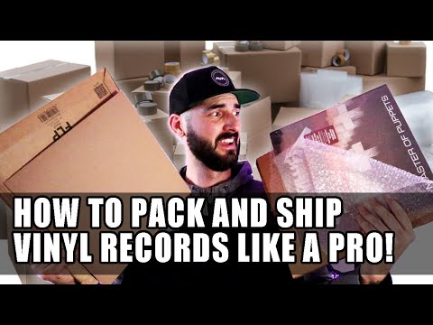 How To Pack And Ship Vinyl LP Records like a Pro