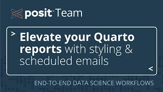 How to style Quarto reports