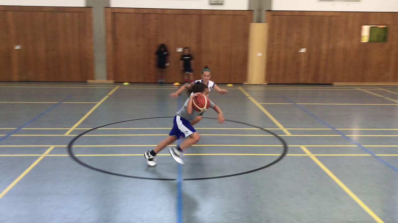 Transition Basketball Drill for very young kids YouTube