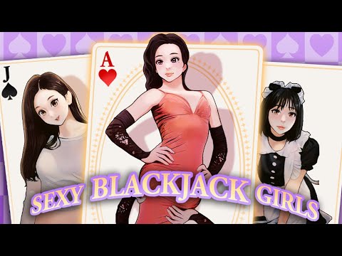 Meninas sexy de blackjack: faça o 21

