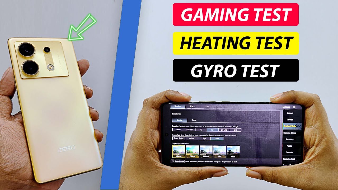 Hating Test 🔥 Infinix Zero 30 Gaming Test, Heating Test & GYRO Test - YouTube