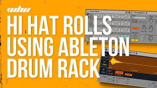 Hi hat rolls using Ableton drum rack 💭