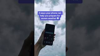 Here’s 3 ways you can prepare your phone for severe weather 🌧️ #shorts #weather #phonetips screenshot 5