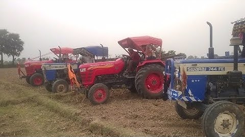 JCB 3dx Eco Loading Mud Mahindra 275 Eicher 485 John Deere Tractor with Trolley Pankaj mehta