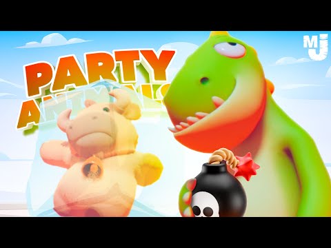 Видео: УГАРАЕМ в Party Animals - ДЖОН СИНА против НЕО, КАРТА из GANG BEASTS