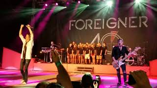 Foreigner with the Williamsville High School Choir