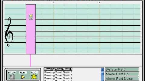 Sonic the Hedgehog - Drowing Timer Mario Paint Composer