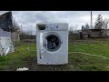 washing machine destruction