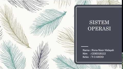 Algoritma Penjadwalan Round Robin - C030318122