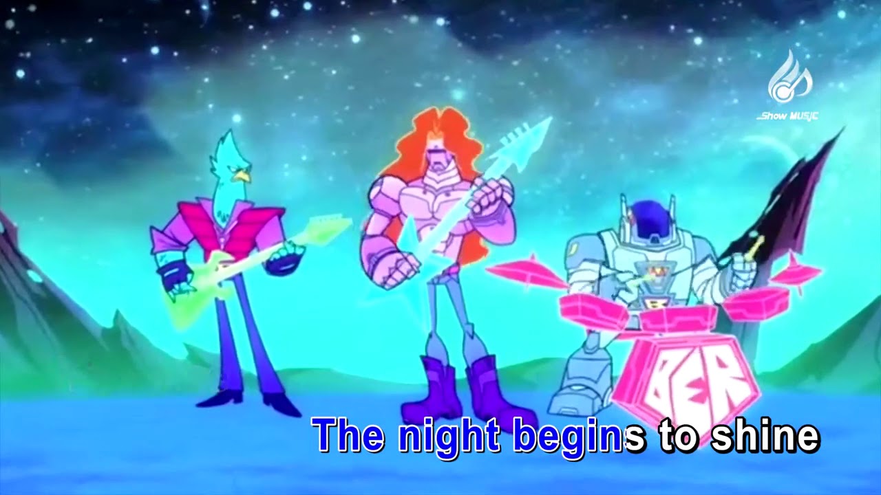 Teen Titans Go  The Night Begins To Shine Lyrics Video OFFICIAL Music Video