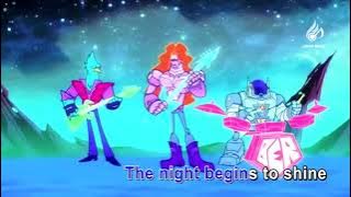 Teen Titans Go  The Night Begins To Shine Lyrics Video  