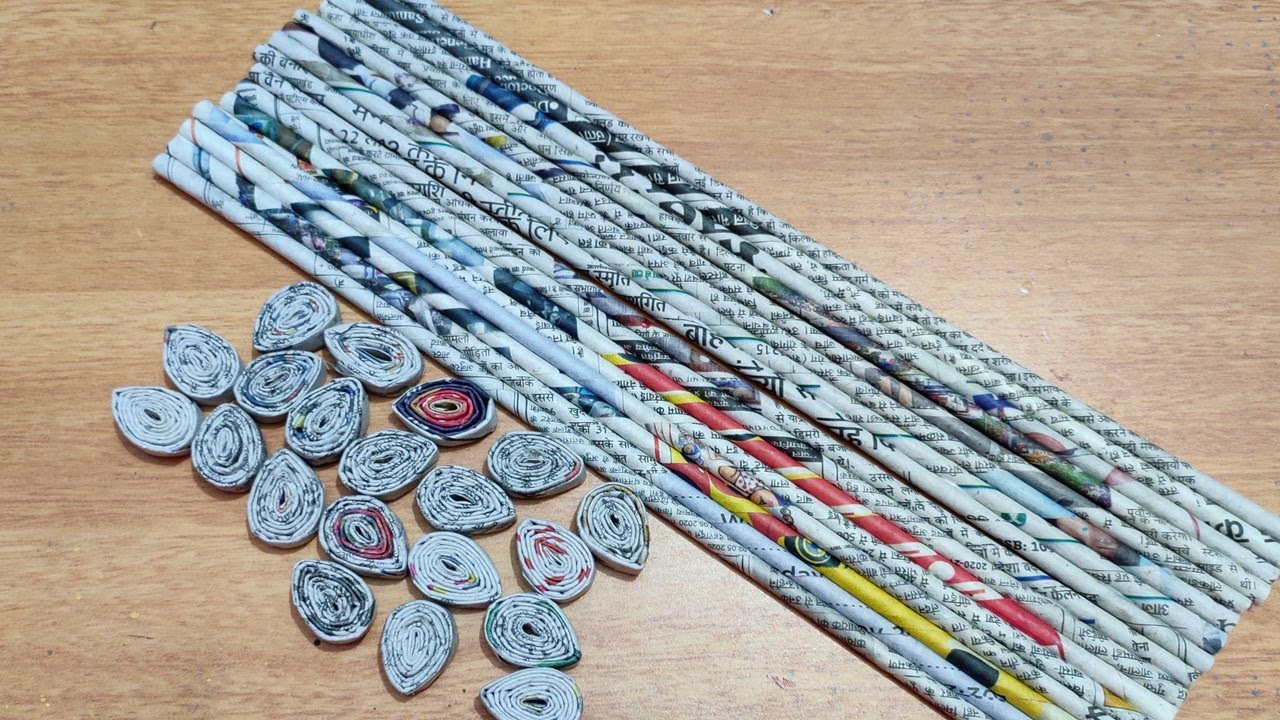 2 Newspaper Craft ideas / Waste Material Craft /Home Decor ideas /Newspaper Craft