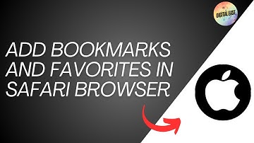 How To Add Bookmarks And Favorites In Safari Browser On iPhone