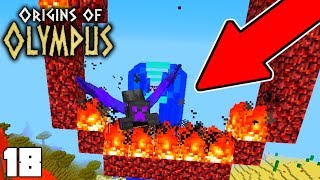 LEARNING HOW TO FLY (Minecraft Origins of Olympus)