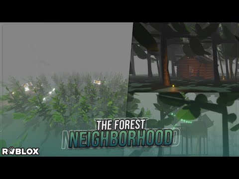 Screenshot of a roblox forest survival game