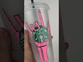 Halloween Cricut Ideas | Starbucks Wrap ☠️ #shorts #cricut #halloween