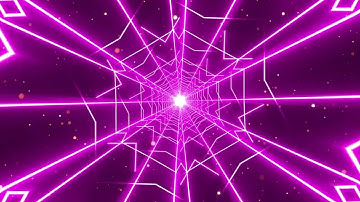 5 Hour - VJ LOOP GLOWING NEON PINK LIGHTS - live wallpaper windows  - Motion 4k Screensaver relaxing