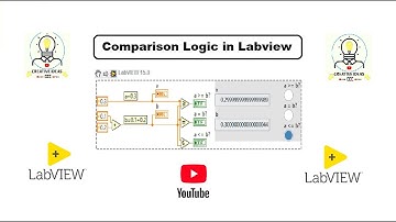 Comparison logic in Labview | #Arduino #LabView #Electronics circuits