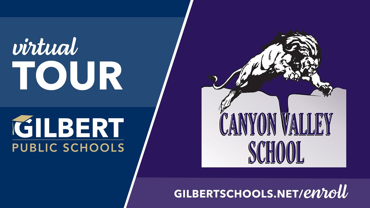 Virtual Tour Canyon Valley School Gilbert Public Schools District Gilbert Arizona - Youtube