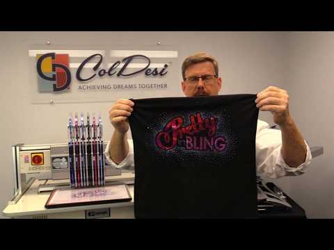 ProSpangle Bling Machine Demonstration 2018 Pretty in Bling Tank
