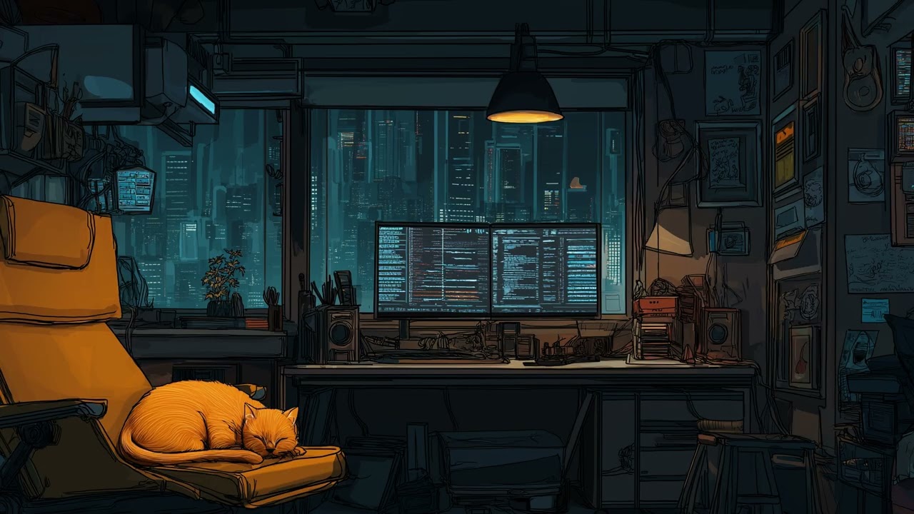 Late Night Lofi Chillwave for Study & Focus | coding music