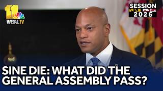 What did Maryland's General Assembly get passed this session?