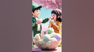 Squid Game AI Giant Soft Mochi Balls with Cream Filling ASMR #squidgame #squidgame2 #ai #asmr