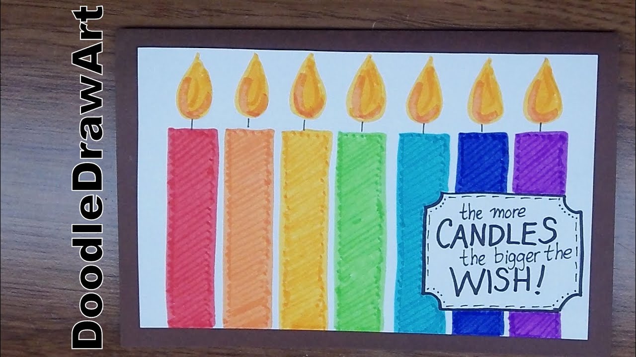 Drawing: How To Make a Birthday Card - Ideas for Birthday ...