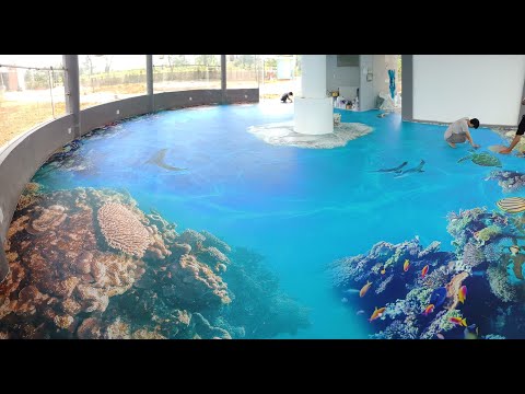 Video Sàn 3D quán cà phê tại Khu đô thị Bình Nguyên -... - youtube