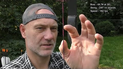 Archery strings! Which is better? - Testing D97 vs. Fast Flight and BCY_X - Traditional Archery