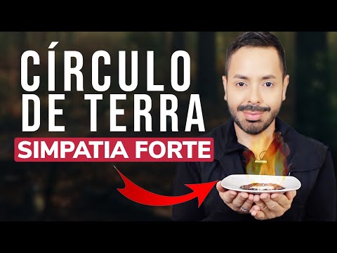 SIMPATIA DO CÍRCULO DE TERRA. BANIMENTO FORTE!