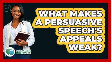 What Makes A Persuasive Speech