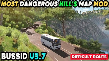 Mod Bussid 3.7.1 - MOST DANGEROUS MAP MOD For Bus Simulator Indonesia || Bussid Mod ||