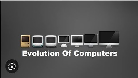Evolution of computers and the intel x86 architecture
