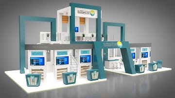SMC Booth Design on C4D
