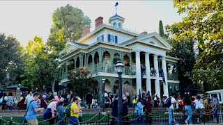 The Haunted Mansion At Disneyland - Complete Ride Experience In 4K Disneyland Resort Anaheim 2022