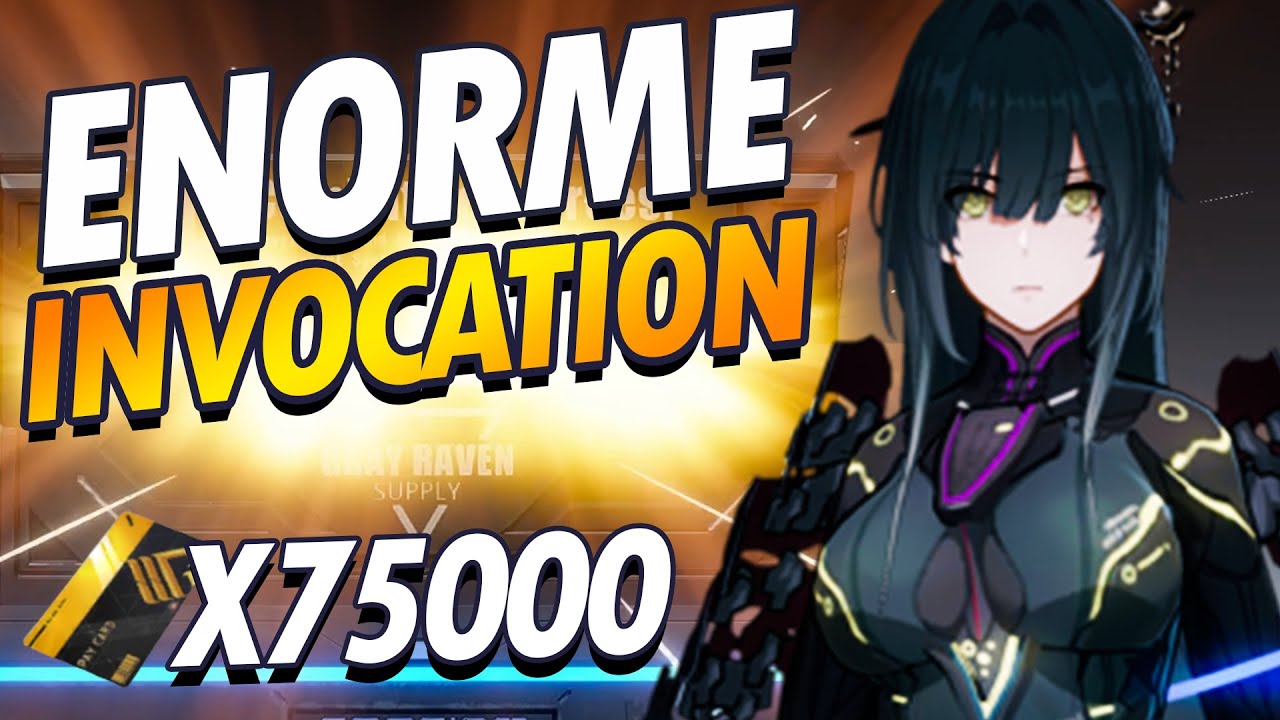 【Punishing: Gray Raven 】UNE PLUIE D' INVOCATIONS ! 75 K BLACK CARDS ...