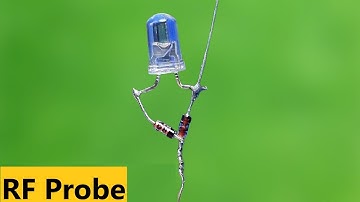 How to Make a Simple RF Probe at Home #rf