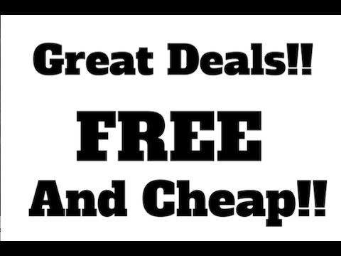 Cheap & FREE Couponing Deals!! Extreme Couponing!!