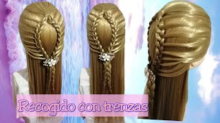 Peinado Facil Y Rapido trenzas dobles